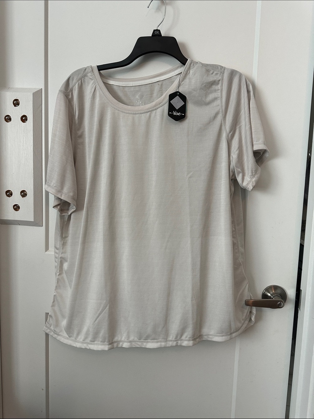 LuLaRoe Women's Short Sleeve Tee - Light Gray